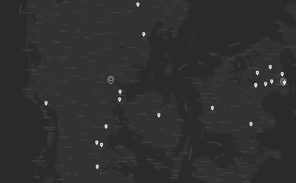Hvor vi befinder os